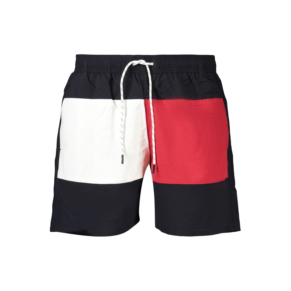 Tommy Hilfiger Blaue Polyester-Badehose für Herren