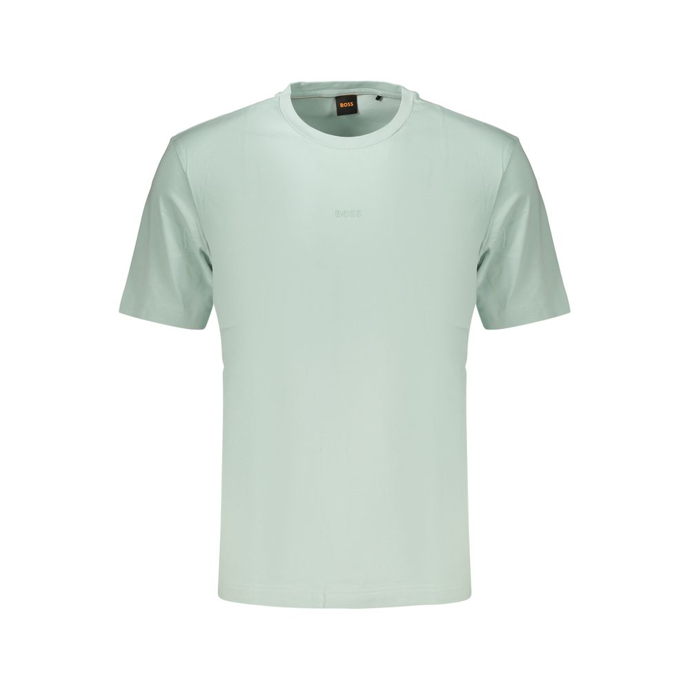 Hugo Boss Herren-T-Shirt aus Verde-Baumwolle