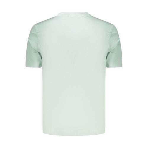 Hugo Boss Blaues Baumwoll-T-Shirt für Herren