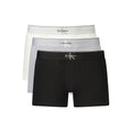 Calvin Klein Graue Baumwoll-Boxershorts für Herren