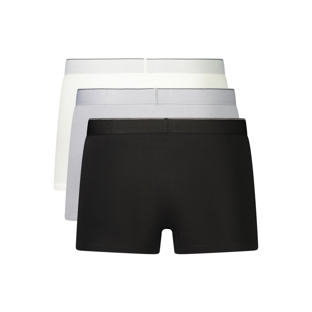 Calvin Klein Graue Baumwoll-Boxershorts für Herren