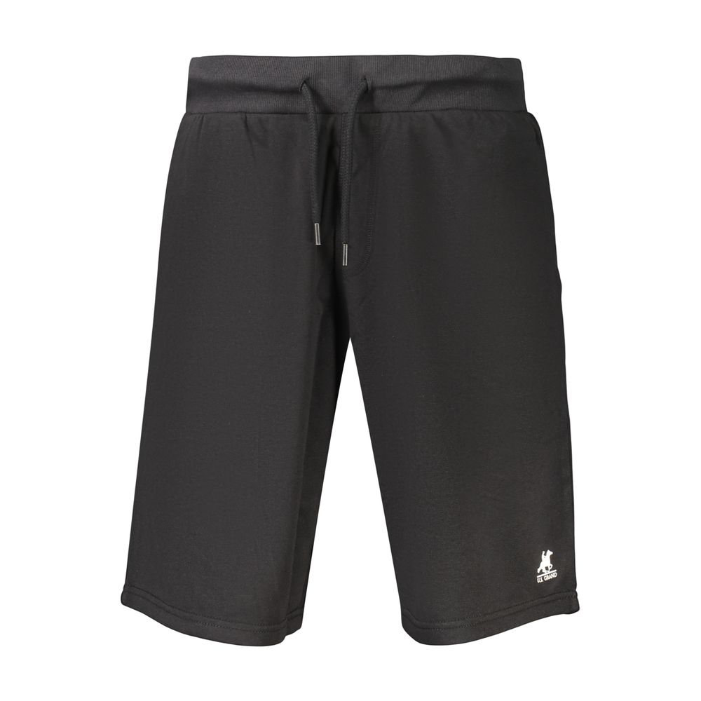 U.S. Grand Schwarze Baumwoll-Herren-Sweatpants