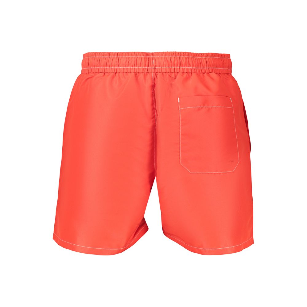 Tommy Hilfiger Rosso Polyester Herren Badeshorts