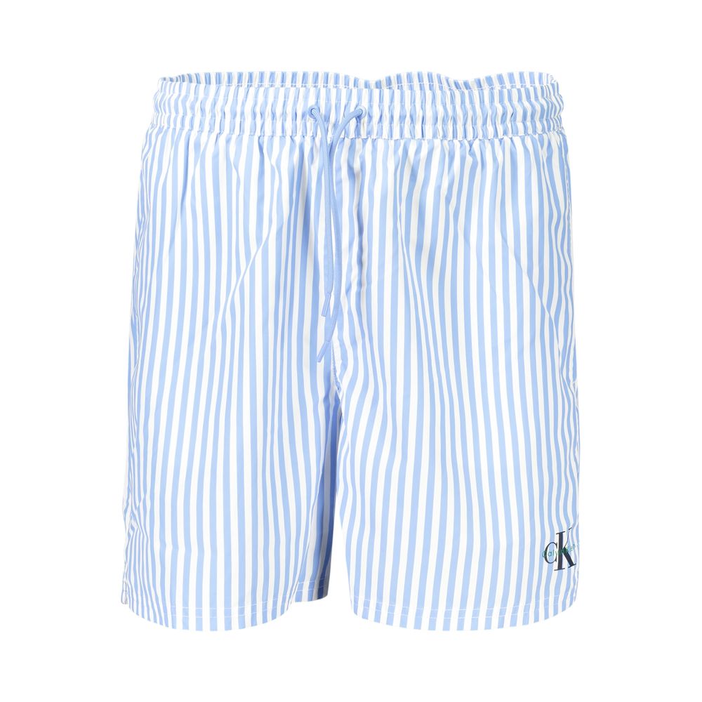 Calvin Klein Blaue Polyester-Badehose für Herren