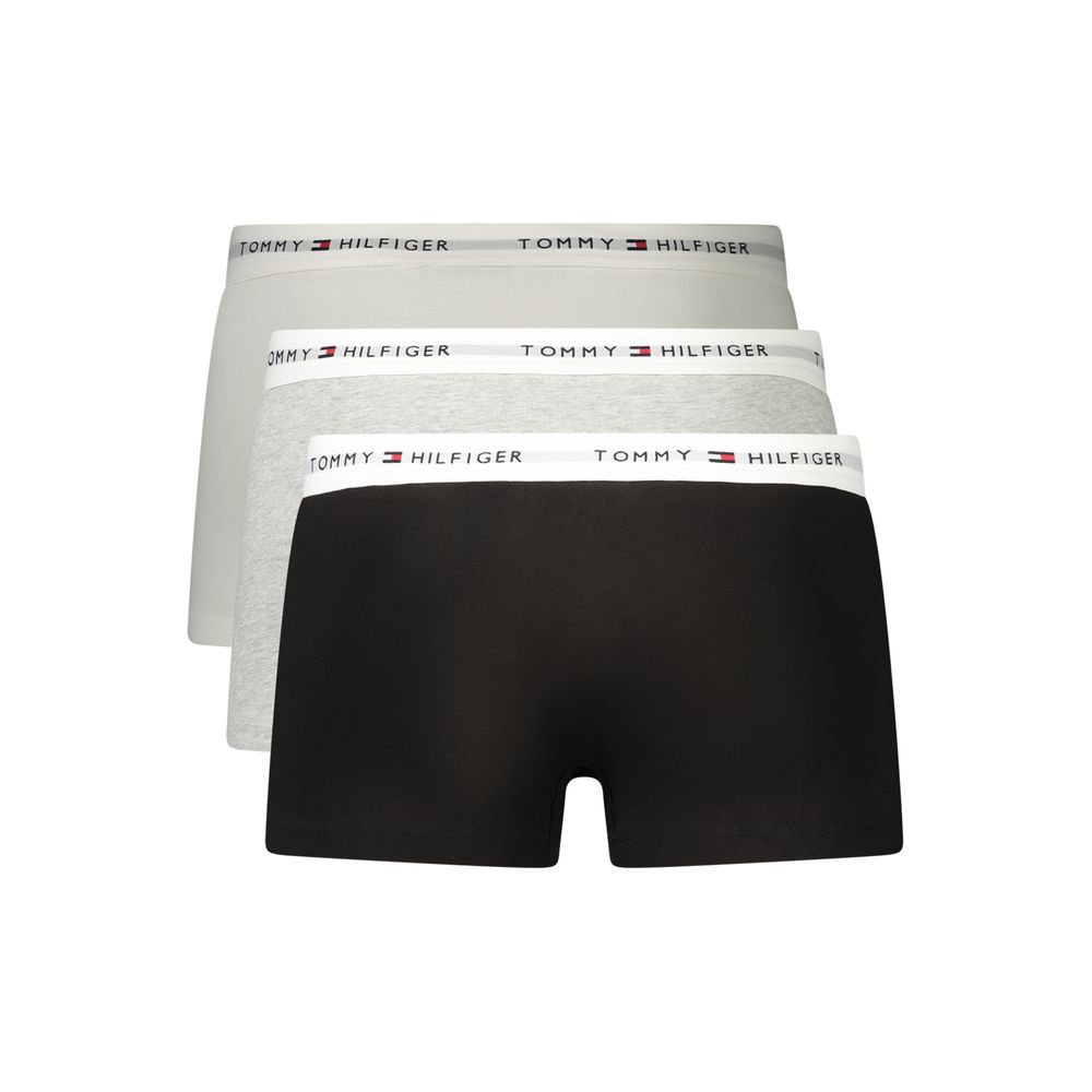 Tommy Hilfiger Graue Baumwoll-Boxershorts für Herren