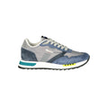 Blauer Herren-Sneaker aus Polyester