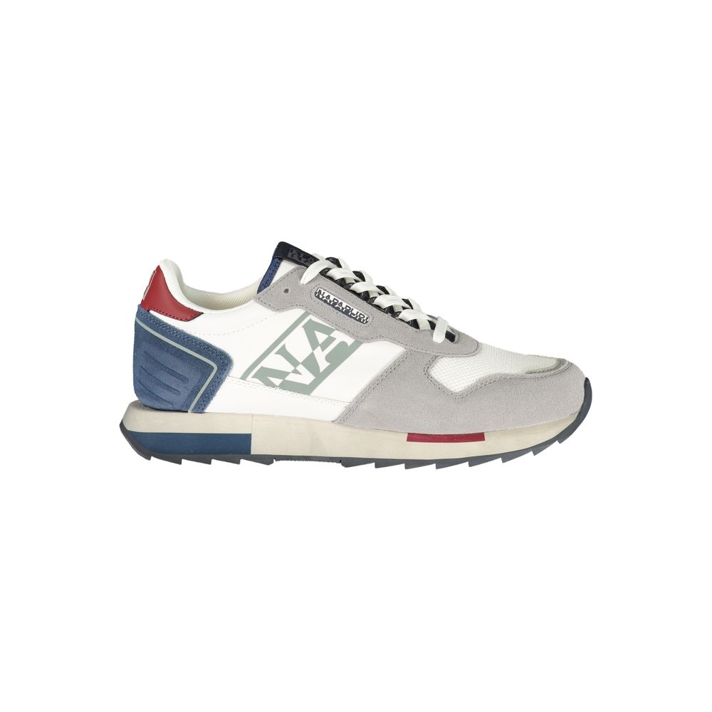 Napapijri Weiße Herren-Sneaker aus Polyester