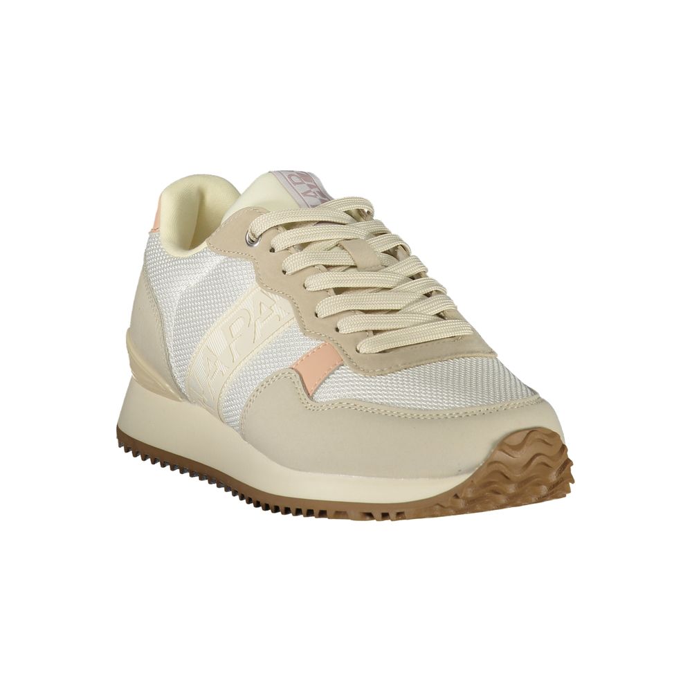 Napapijri Weiße Damen-Sneaker aus Polyester