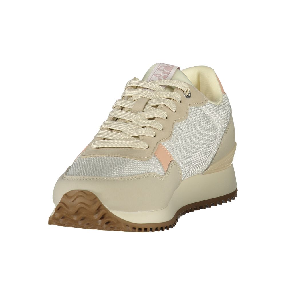 Napapijri Weiße Damen-Sneaker aus Polyester