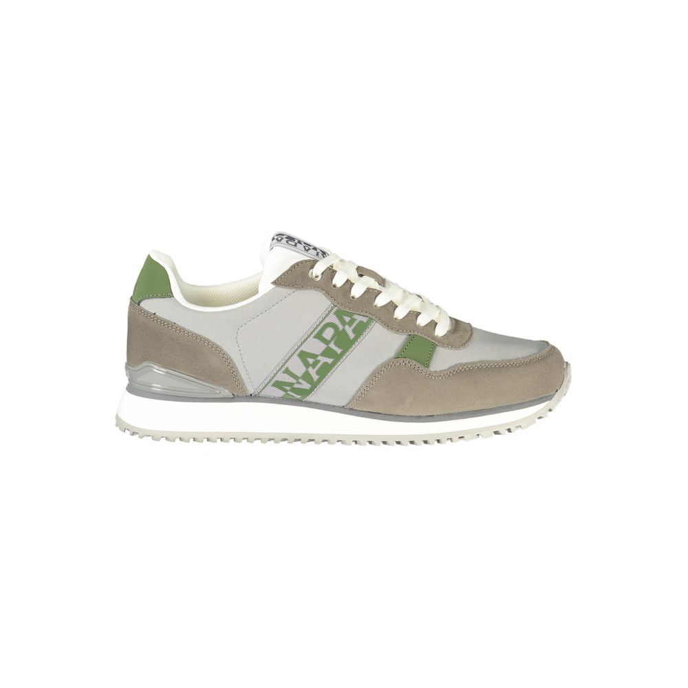 Napapijri Grauer Herren-Sneaker aus Polyester