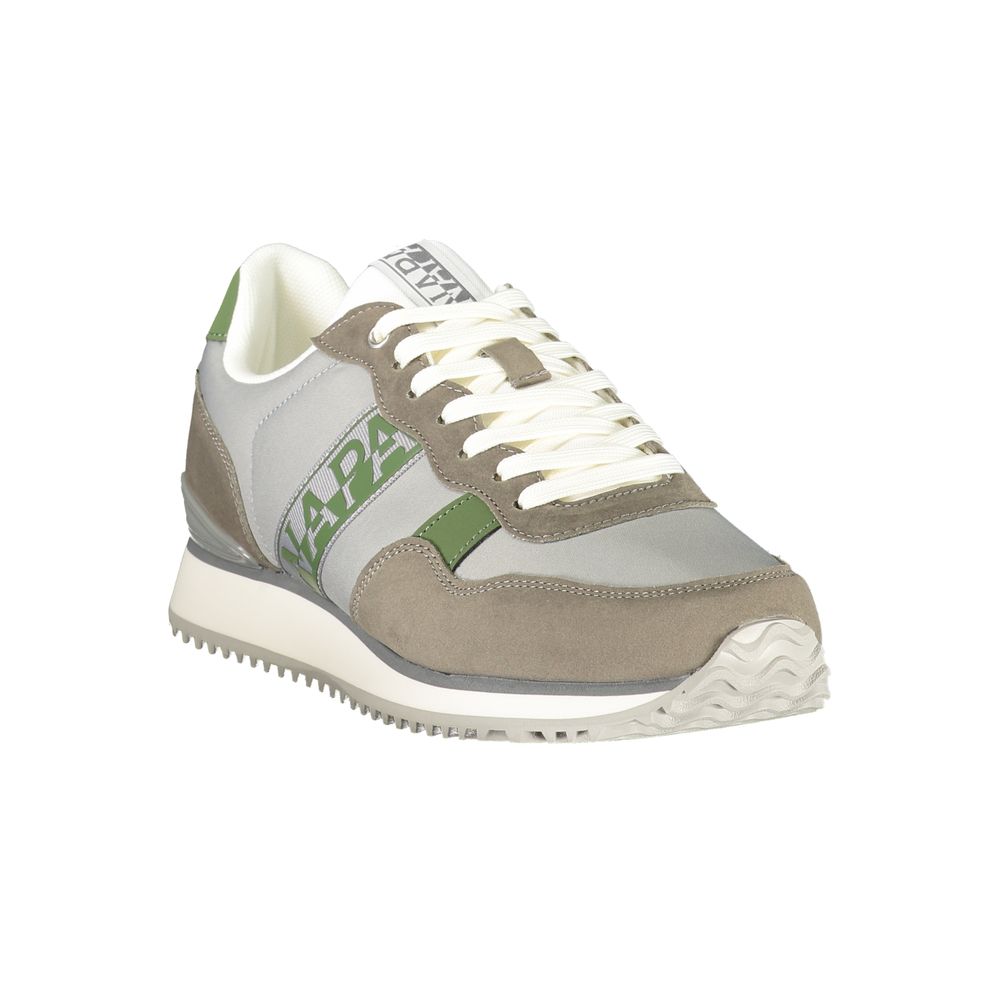Napapijri Grauer Herren-Sneaker aus Polyester