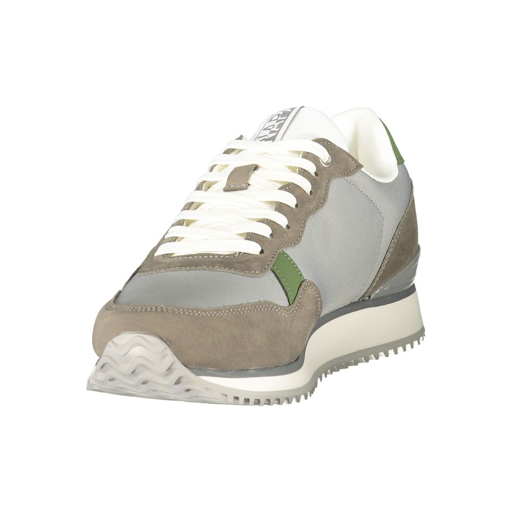 Napapijri Grauer Herren-Sneaker aus Polyester