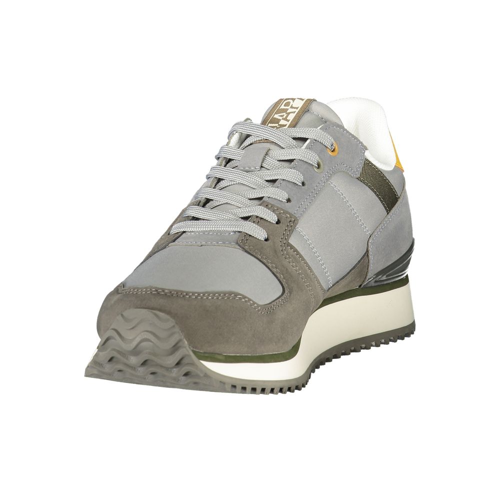 Napapijri Grauer Herren-Sneaker aus Polyester