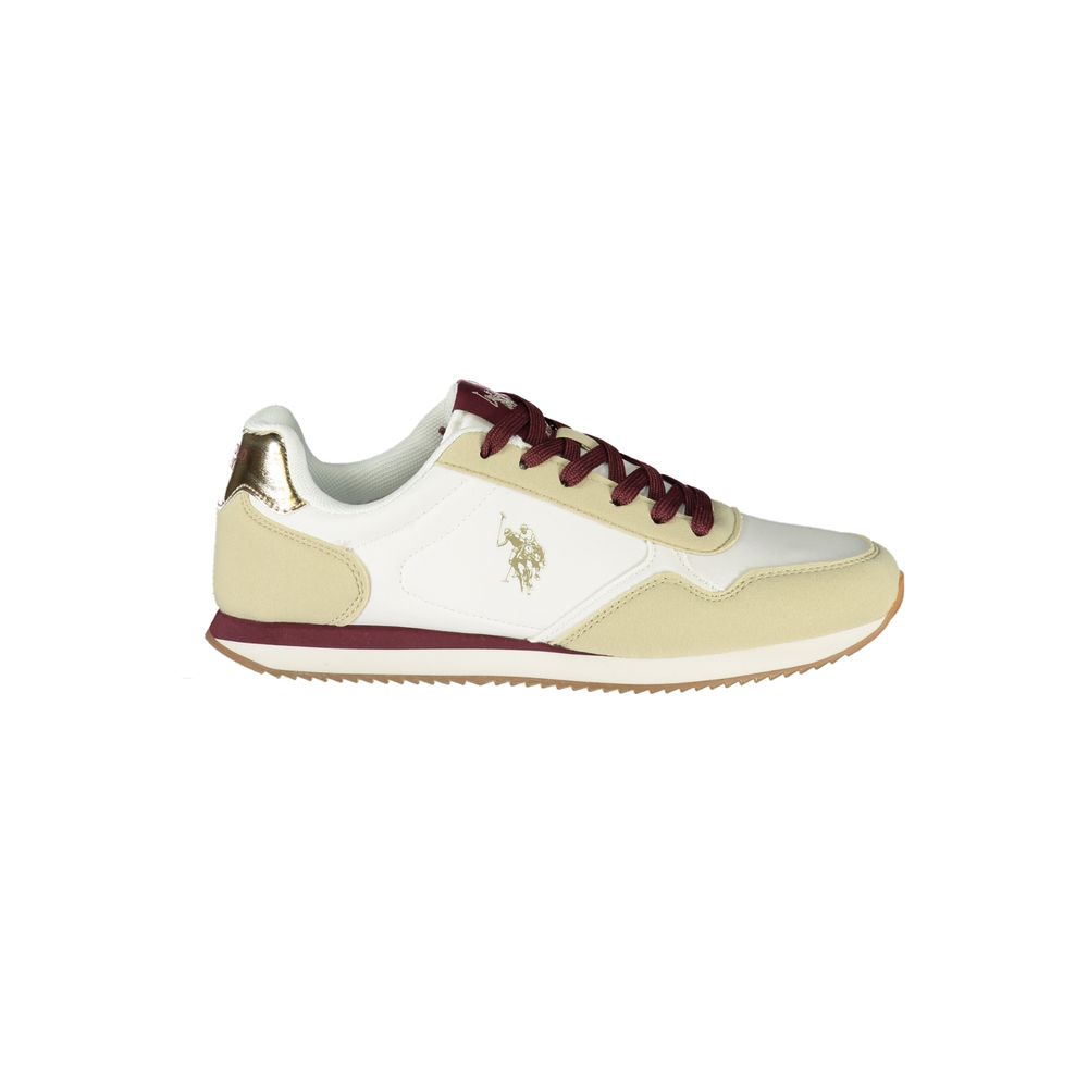 U.S. POLO ASSN. Weiße Sneaker aus Polyester