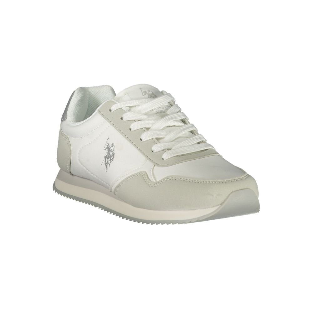 U.S. POLO ASSN. Weiße Sneaker aus Polyester