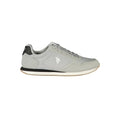 U.S. POLO ASSN. Grauer Sneaker aus Polyurethan für Herren