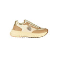 Blauer Brauner Damen-Sneaker aus Polyurethan