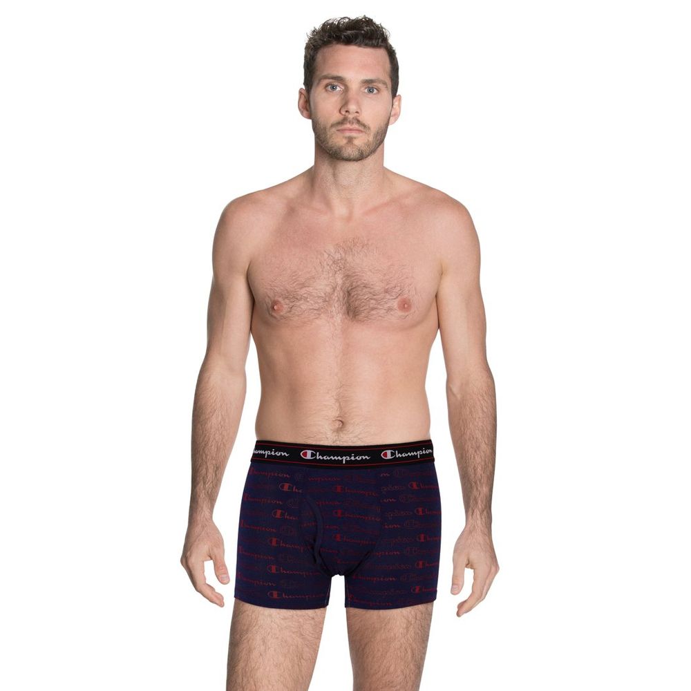 Champion Marineblaue Baumwollboxershorts