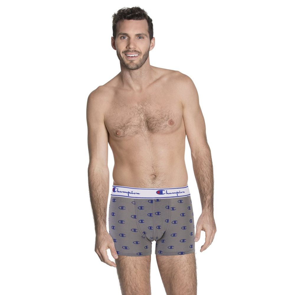 Champion Graue Baumwollboxershorts