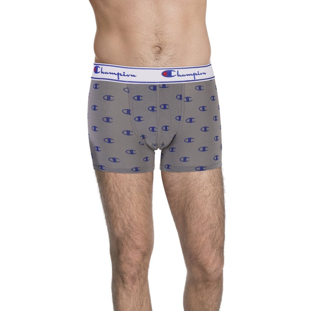 Champion Graue Baumwollboxershorts