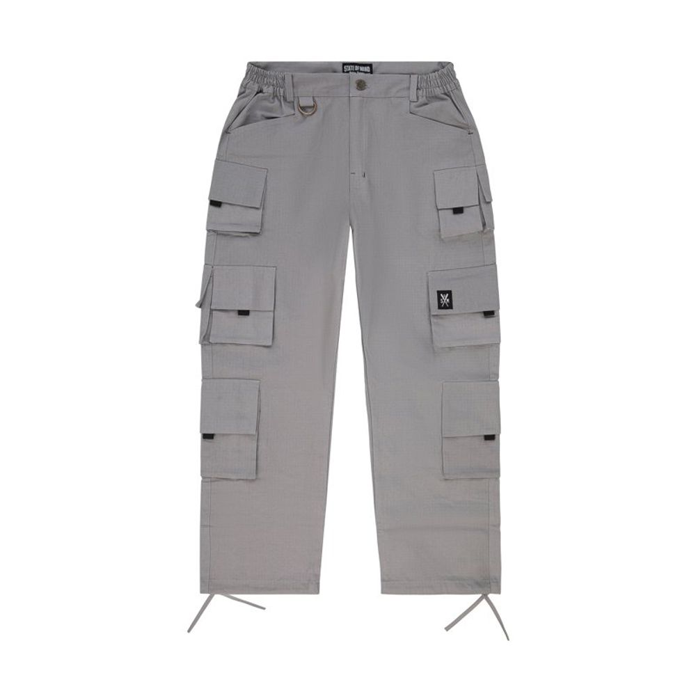 5TATE OF MIND Graue Cargohose aus Baumwolle