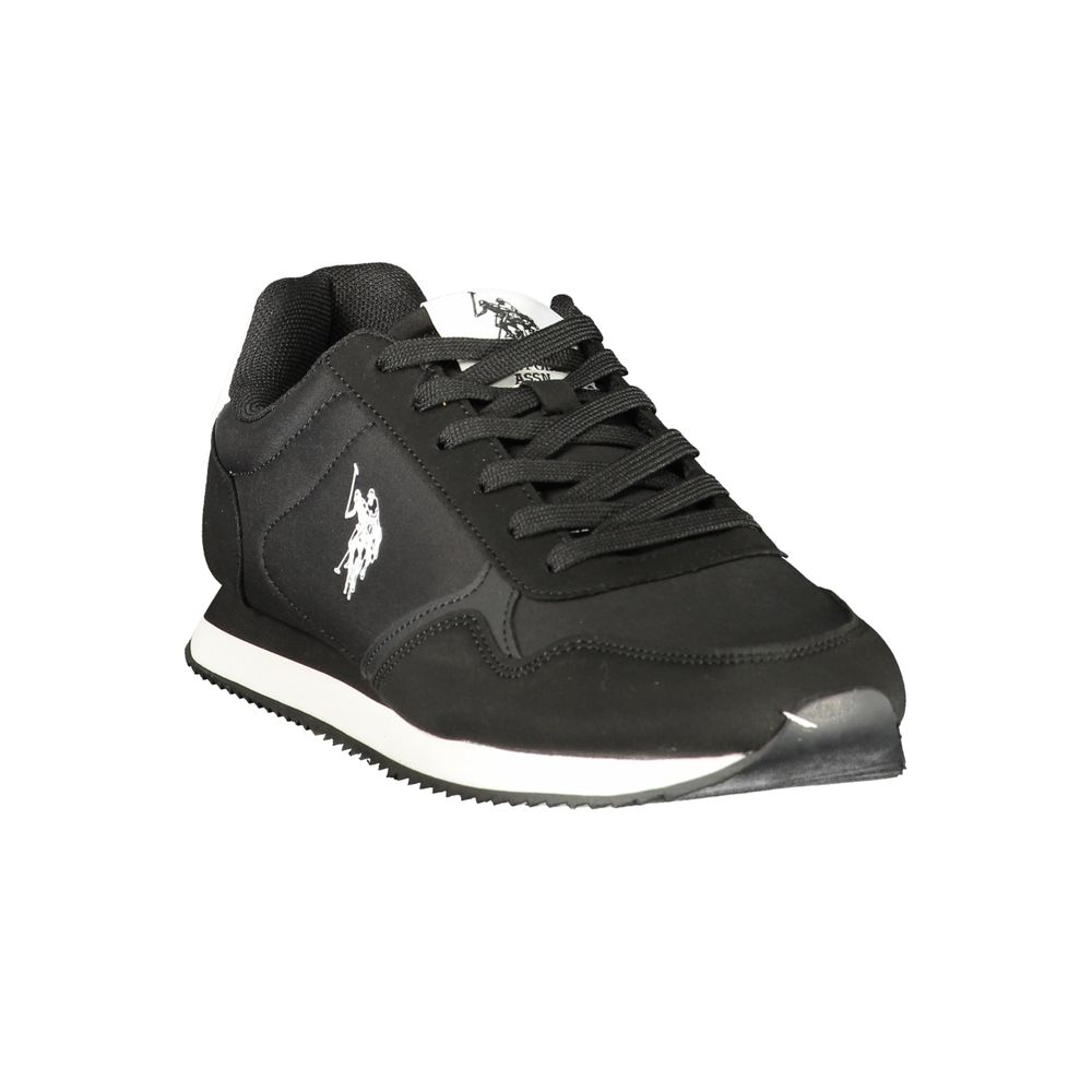 U.S. POLO ASSN. Schwarze Sportschuhe aus Polyester