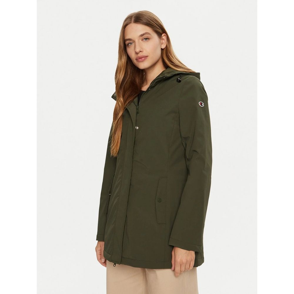 Champion Sweatshirt aus Polyamid im Military-Look