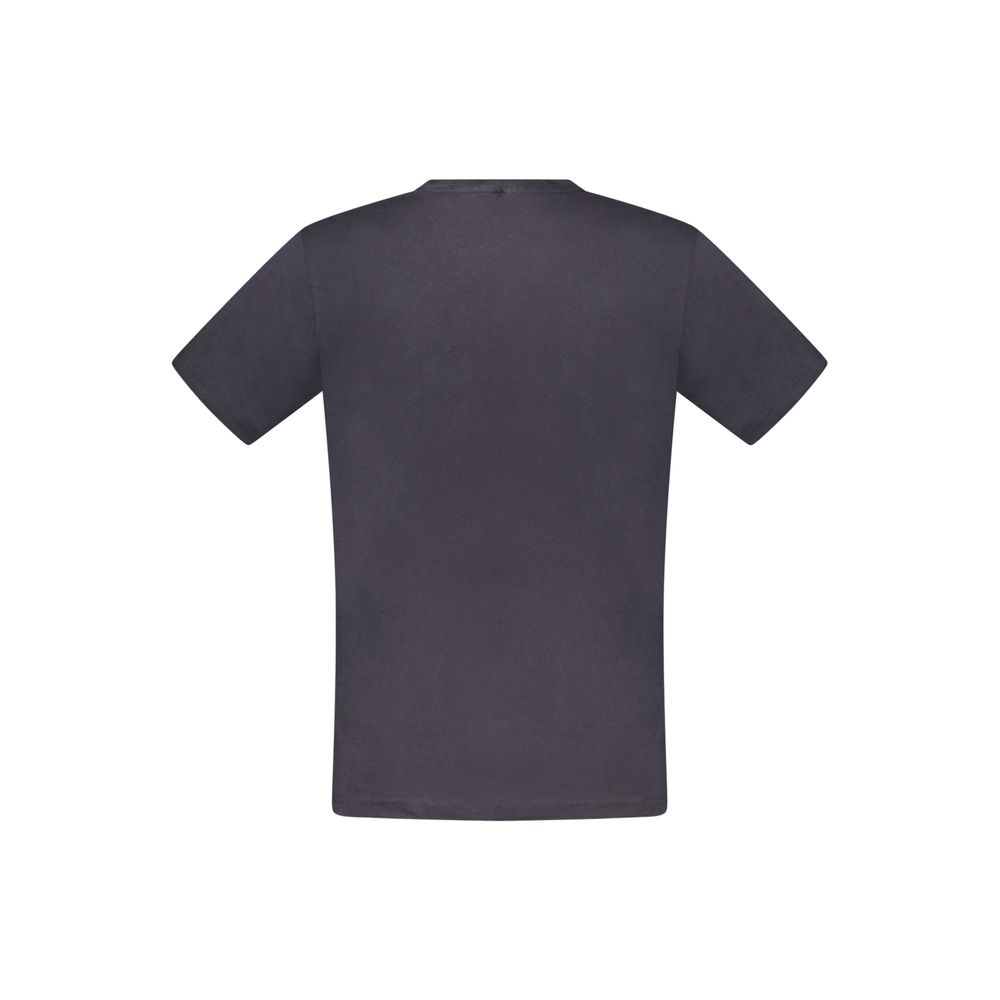 Rifle Blaues Baumwoll-T-Shirt für Herren