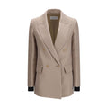 Max Mara Beige Seidenkleidung