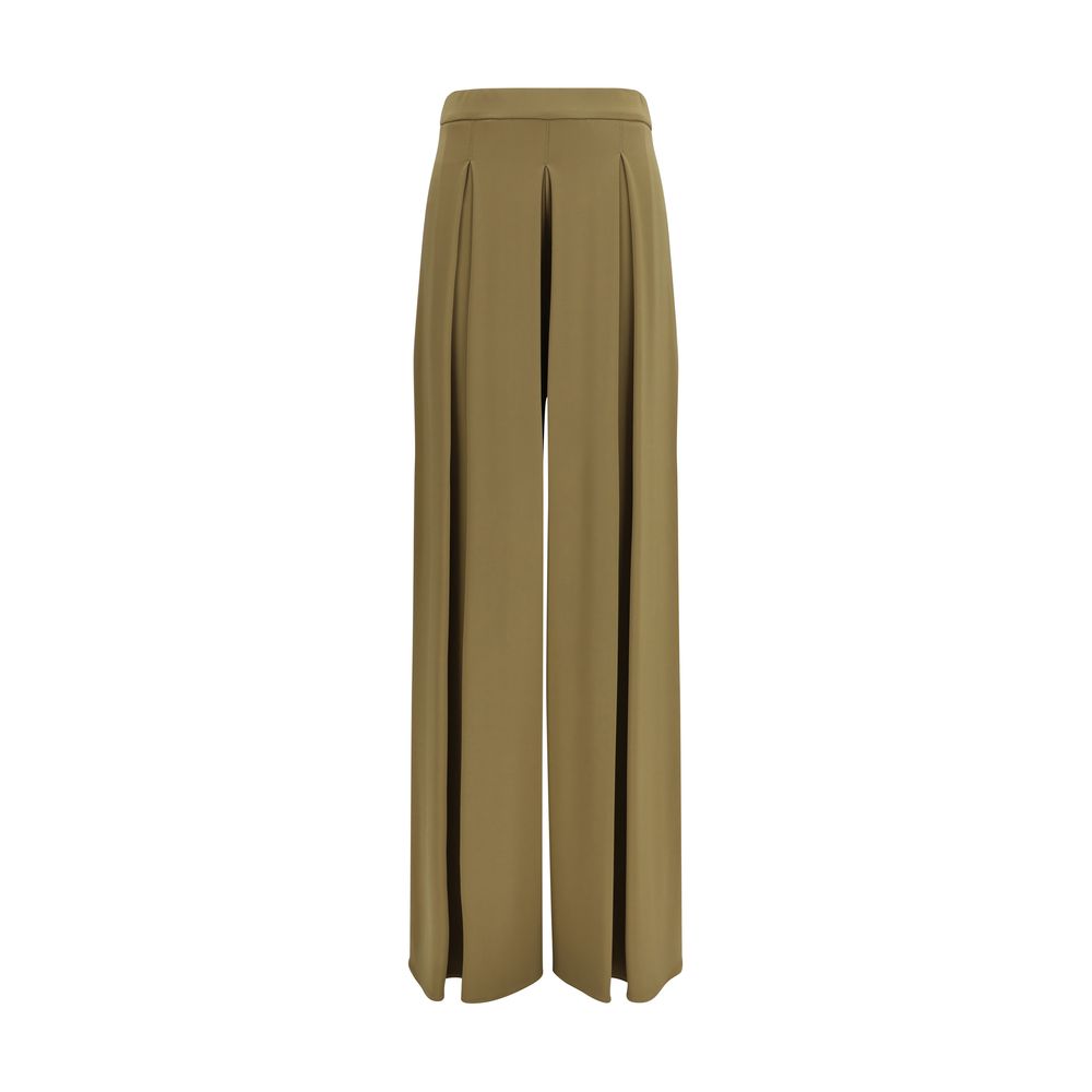 Max Mara Pure Zweifarbige Viskose-Freizeithose