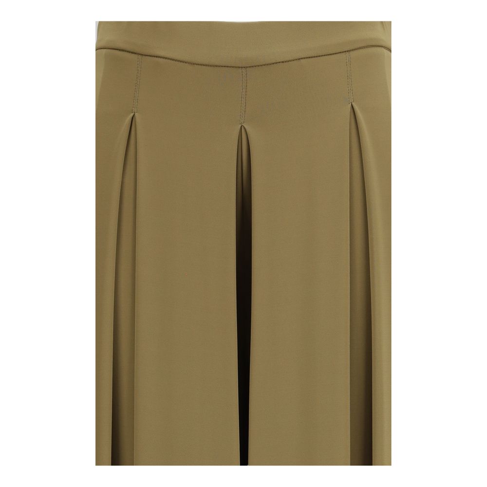 Max Mara Pure Zweifarbige Viskose-Freizeithose
