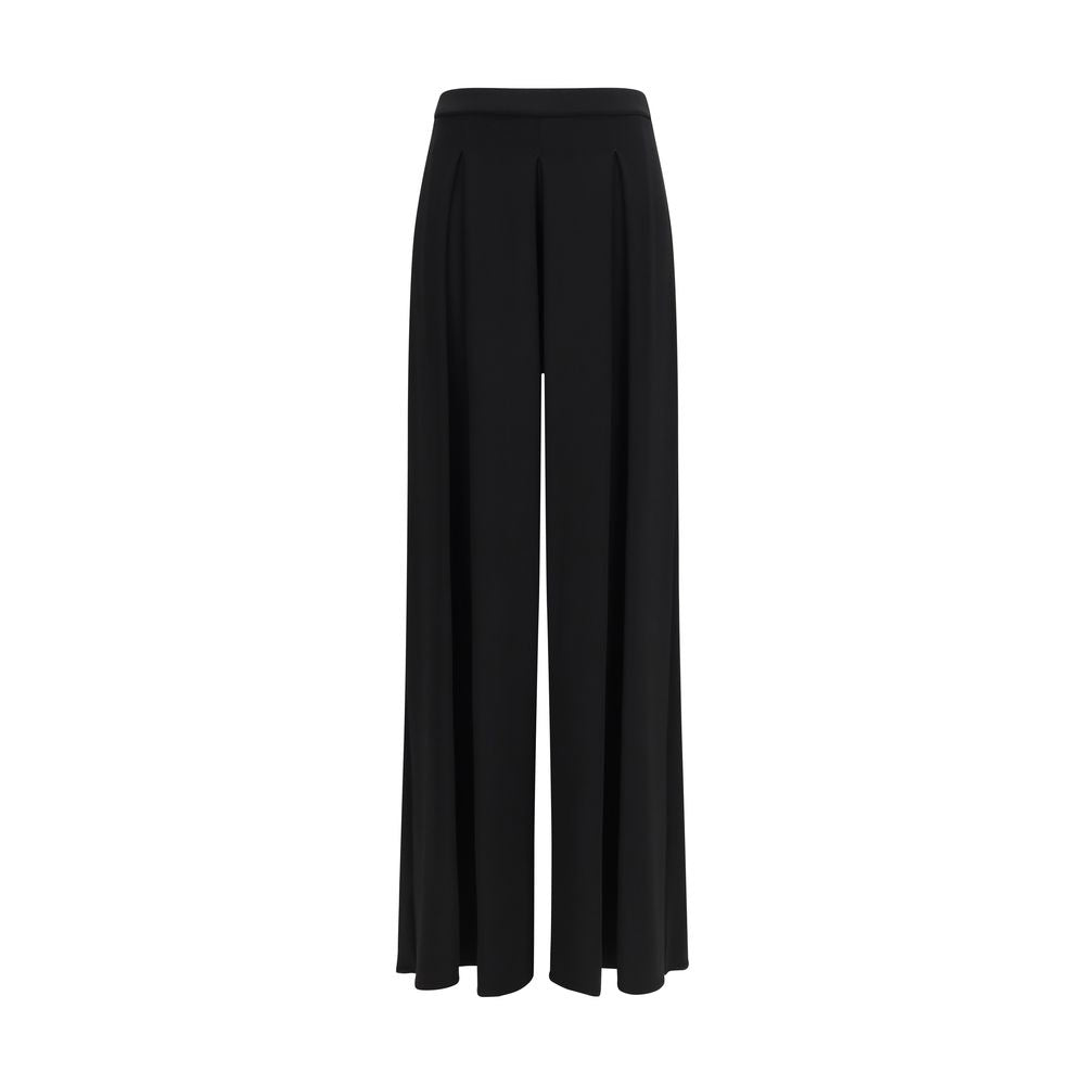 Max Mara Pure Schwarze Freizeithose aus Viskose