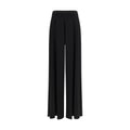Max Mara Pure Schwarze Freizeithose aus Viskose