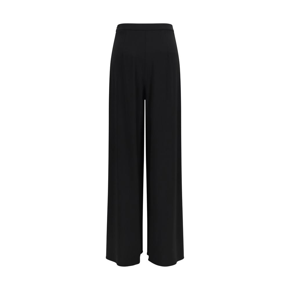 Max Mara Pure Schwarze Freizeithose aus Viskose