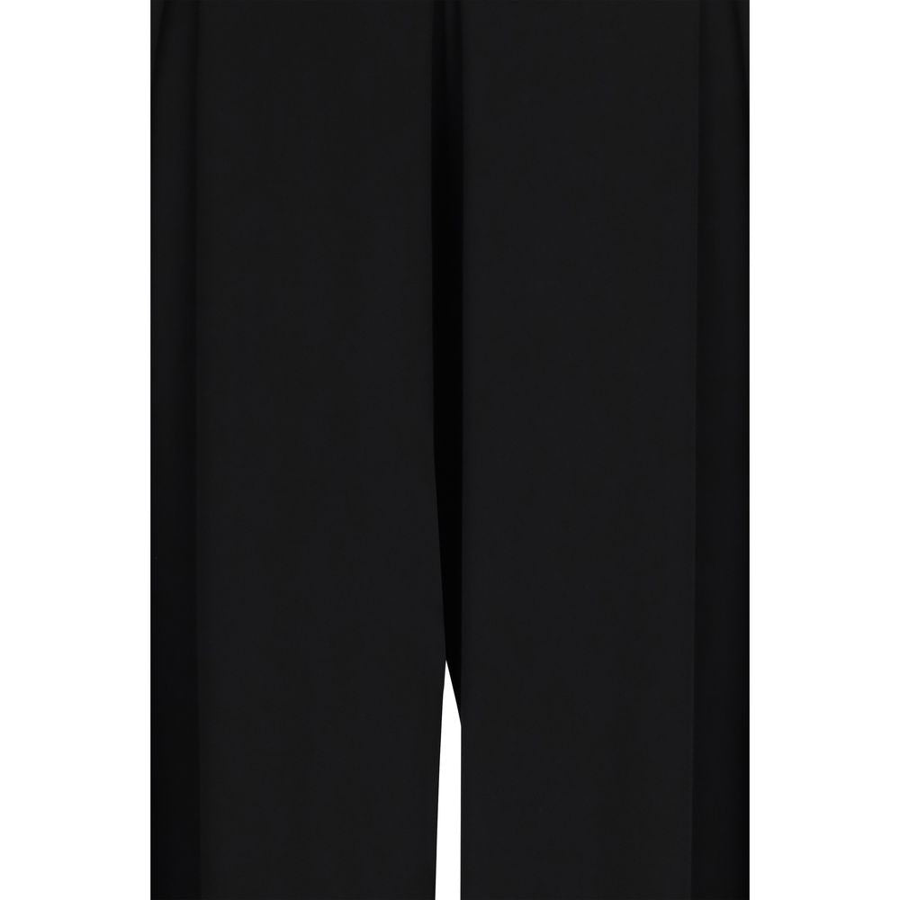Max Mara Pure Schwarze Freizeithose aus Viskose