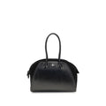 Vivienne Westwood Schwarze Bos Taurus Kalbsleder Schultertasche