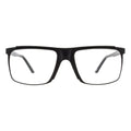Andy Wolf Brille aus schwarzem Metall & Kunststoff (Gestell)