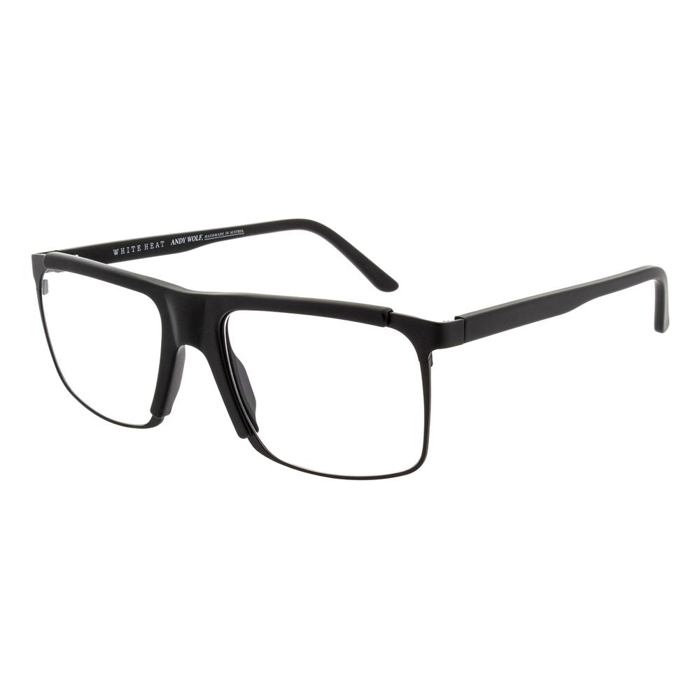 Andy Wolf Brille aus schwarzem Metall & Kunststoff (Gestell)