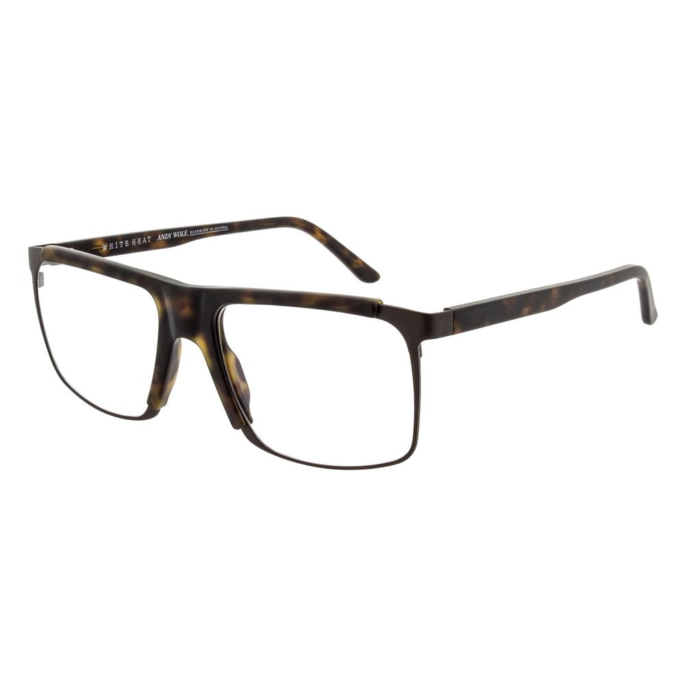 Andy Wolf Braune Kunststoffbrille (Fassung)