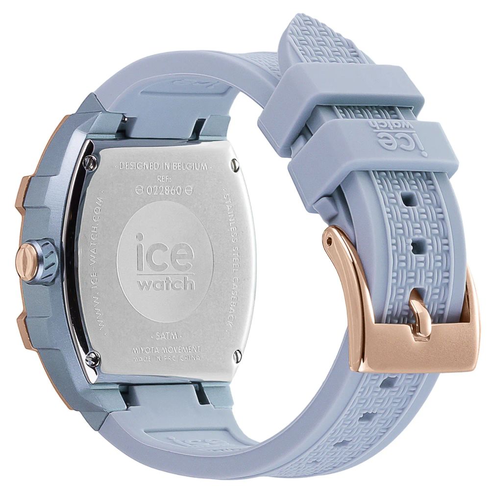 ICE Blaue Synthetik-Armbanduhr