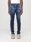 Dsquared² Blaue Relaxed Fit Jeans aus Denim