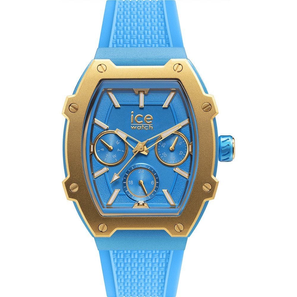 ICE Blaue synthetische Sportuhr