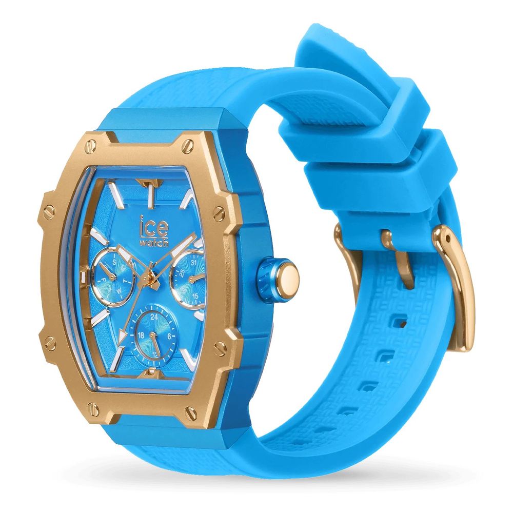 ICE Blaue synthetische Sportuhr