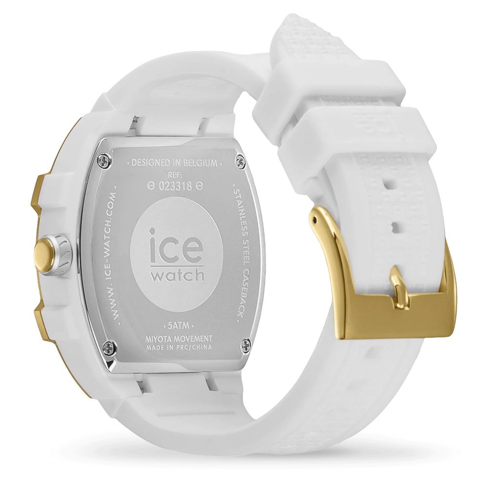 ICE Weiße synthetische Kleid-Uhr