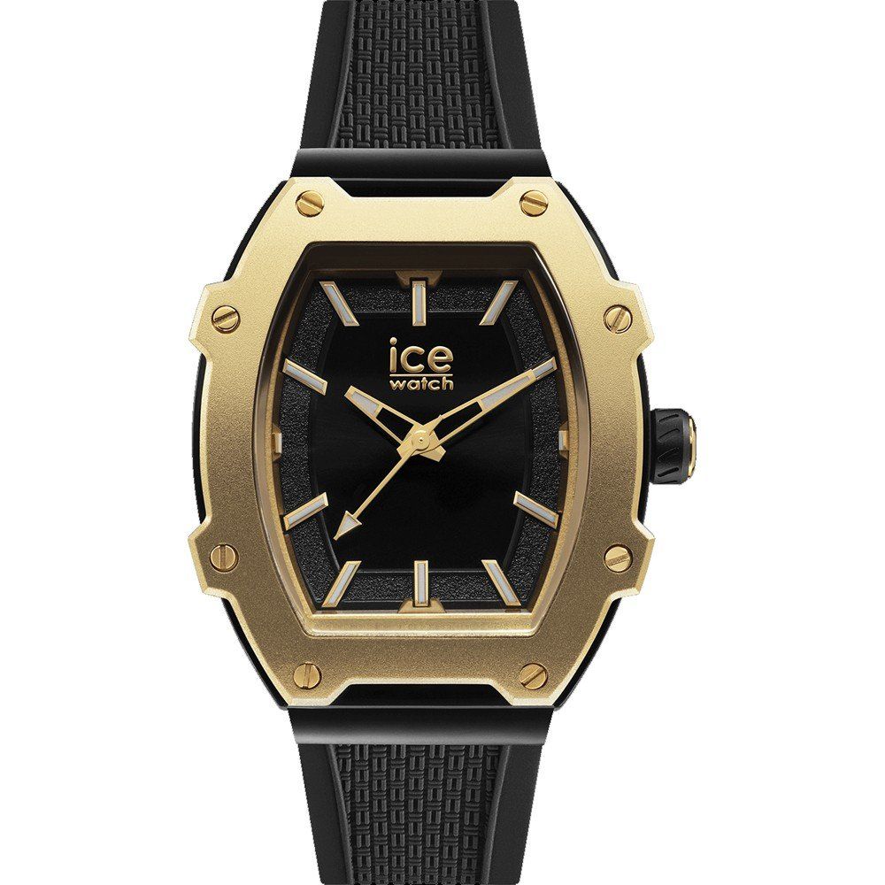 ICE Schwarze synthetische Kleid-Uhr