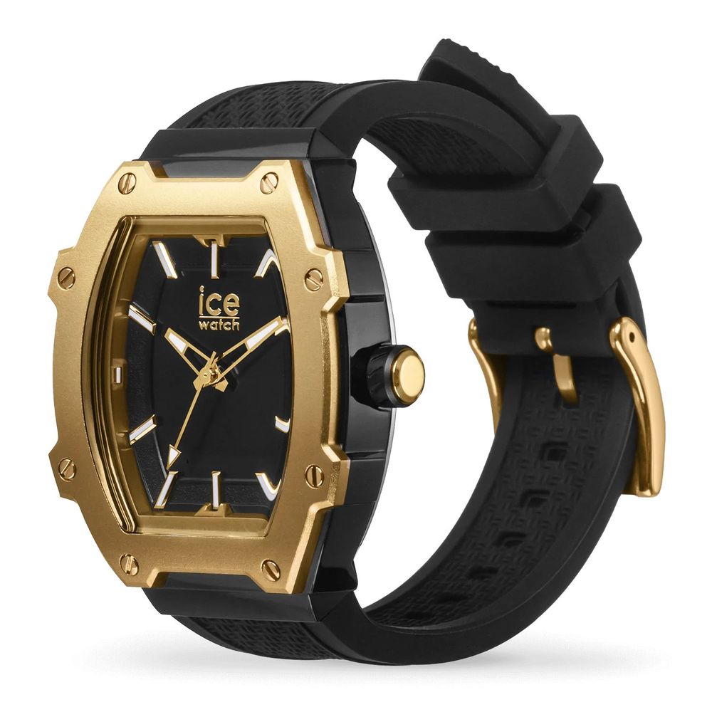 ICE Schwarze synthetische Kleid-Uhr
