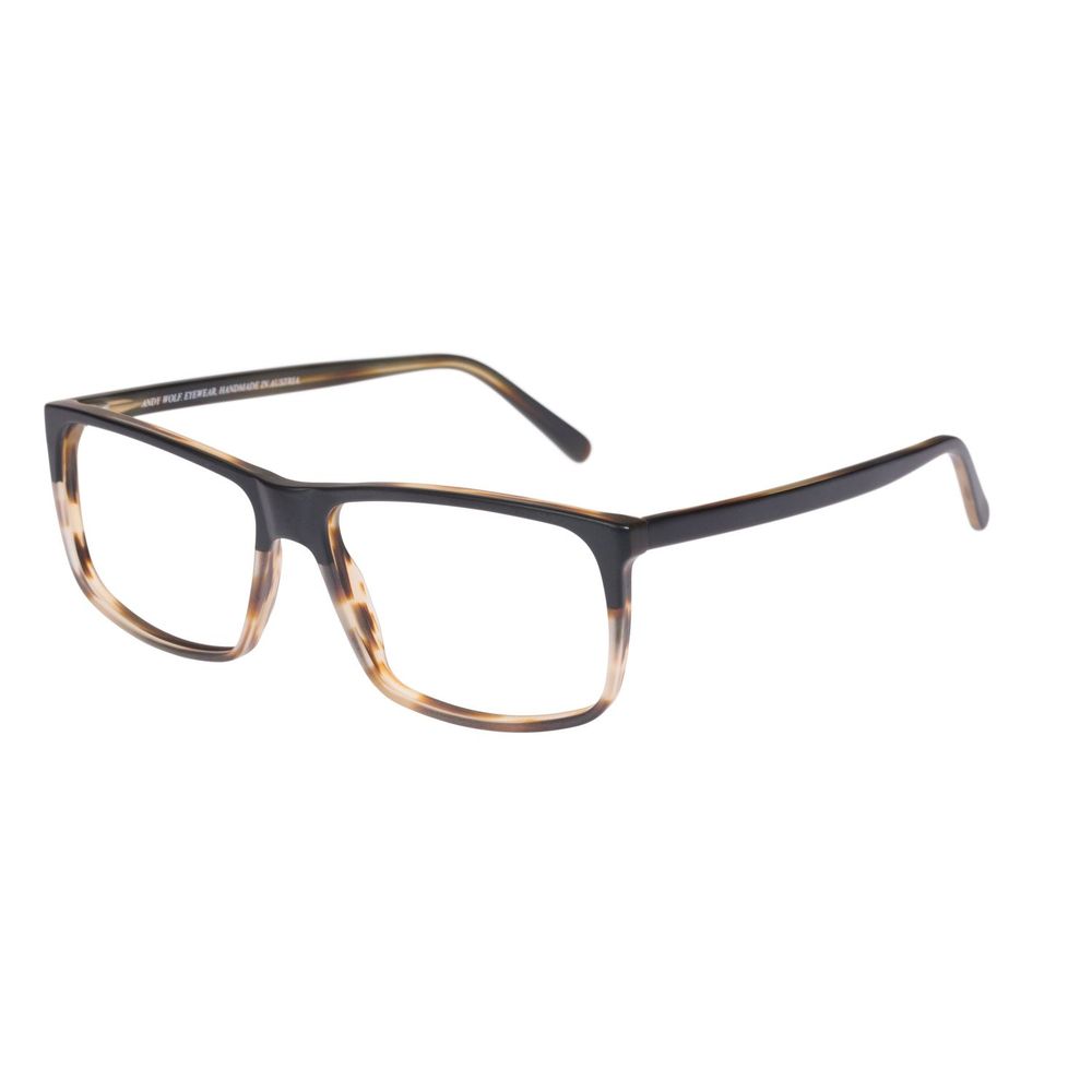 Andy Wolf Braune Brille aus Acetat (Gestell)