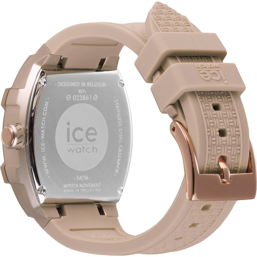 ICE Schwarze synthetische Kleid-Uhr
