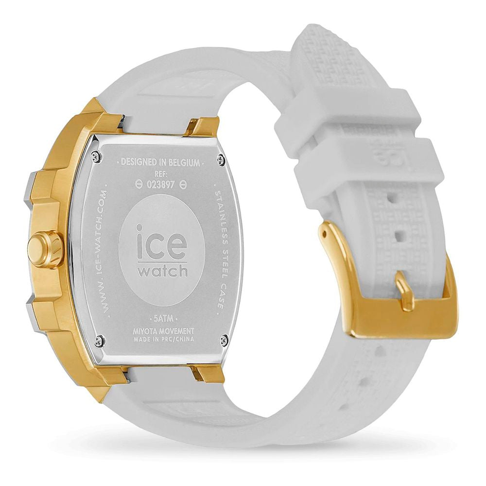 ICE Weiße synthetische Kleid-Uhr