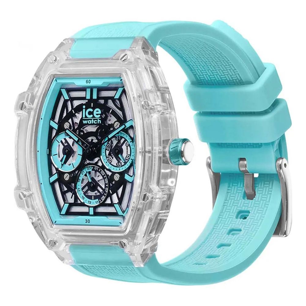 ICE Blaue synthetische Sportuhr